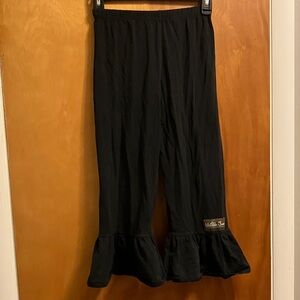 Matilda Jane Black Ruffle Leggings